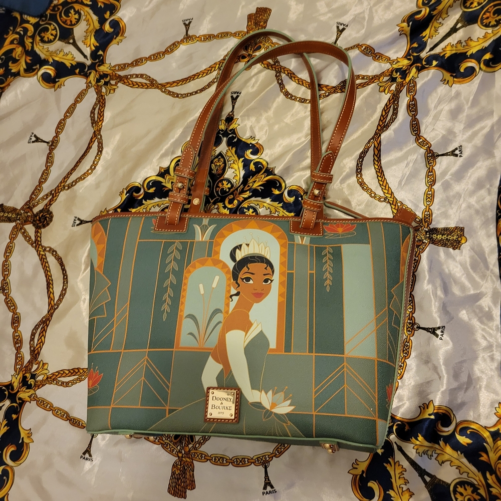 Dooney & Bourke Princess Tiana Art Deco Tote Bag